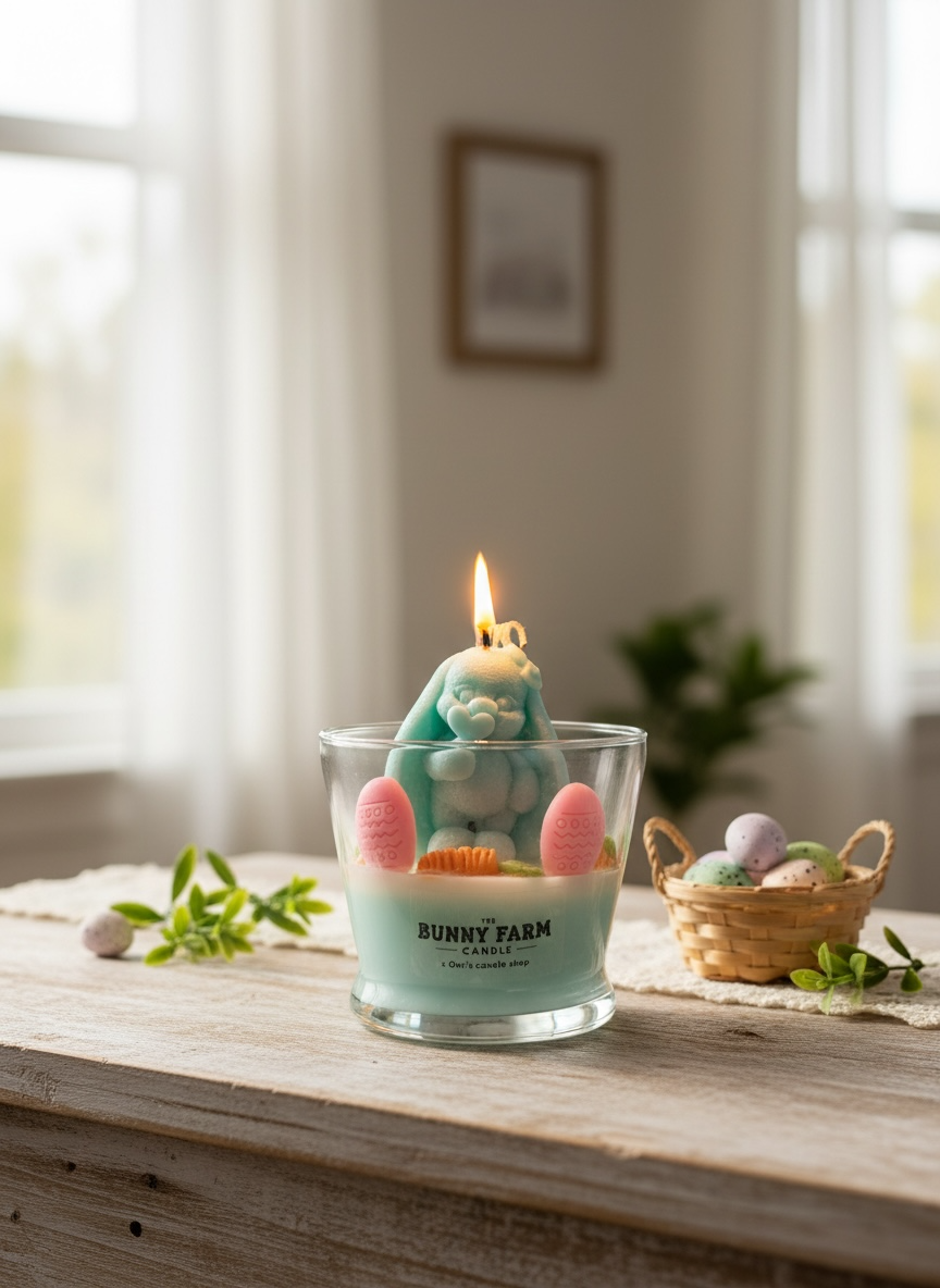 Bunny Farm Candle