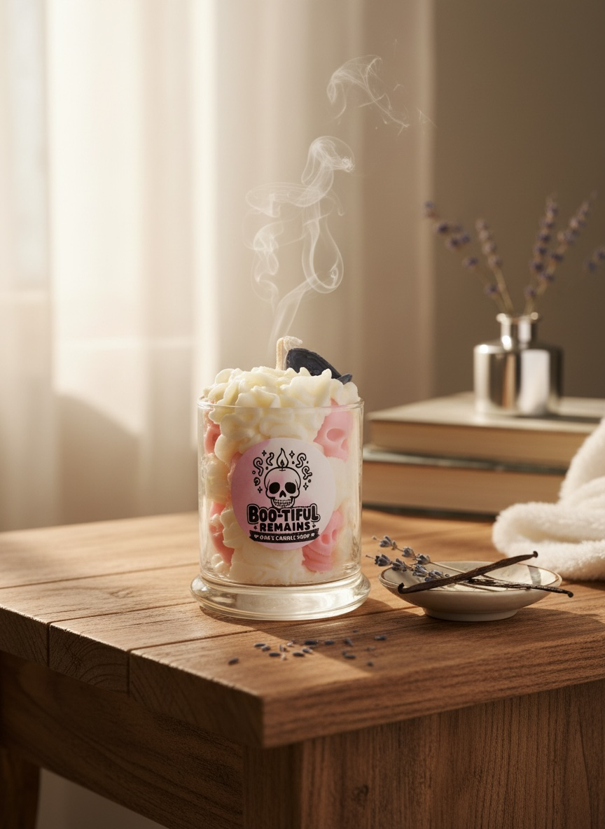 BOO-tiful Remains Spooky Season Candle