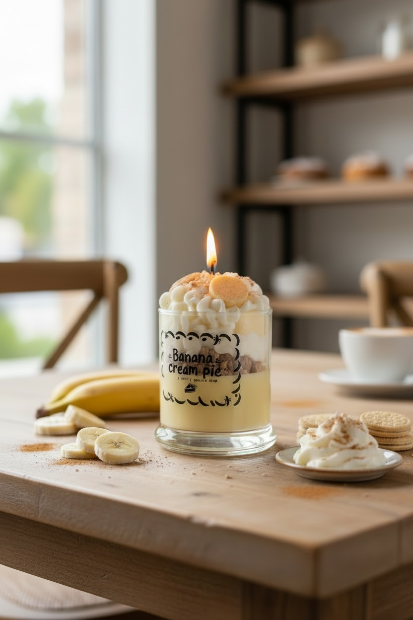 Banana Cream Pie Candle