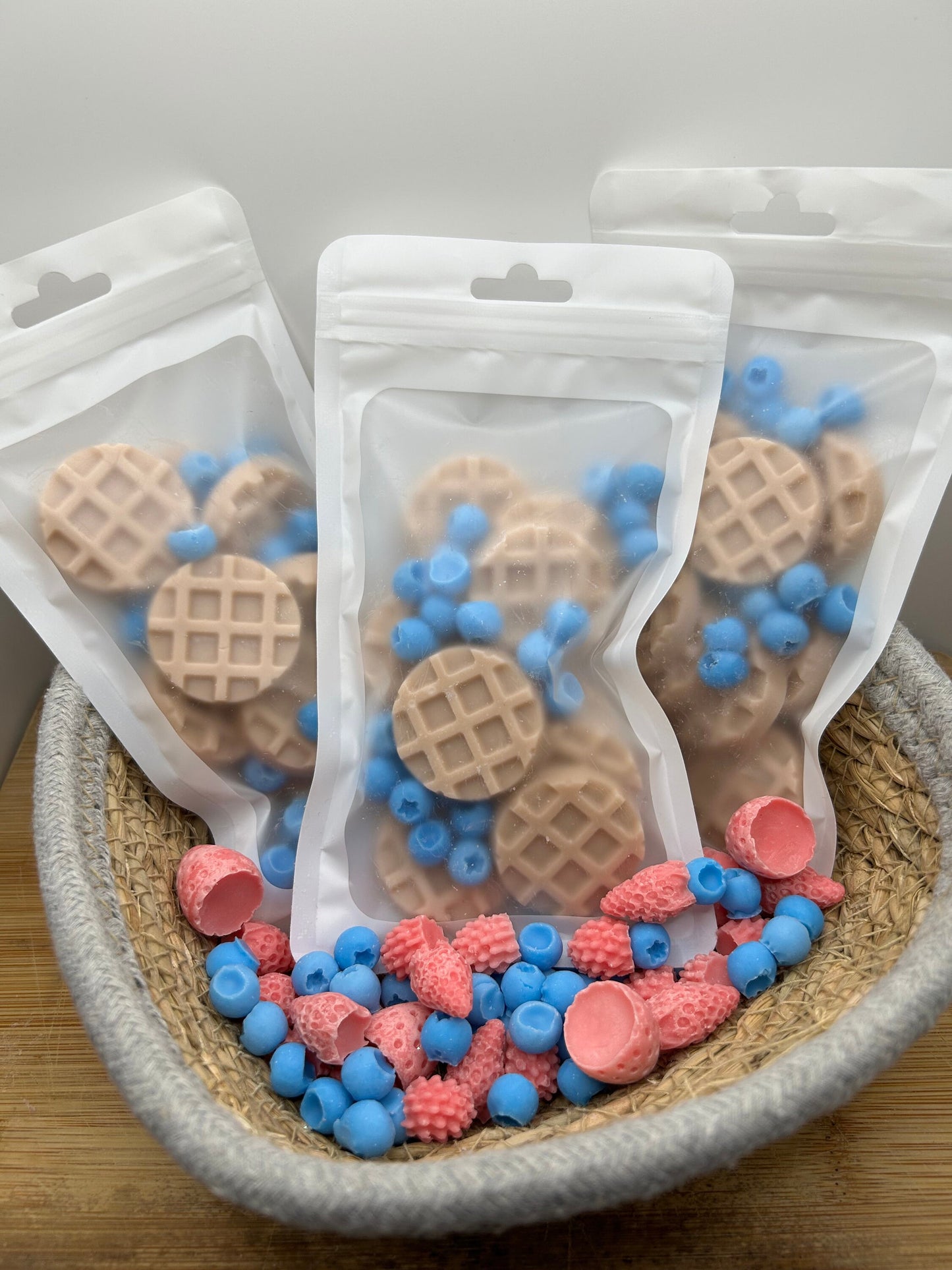 Blueberry waffle candle melts