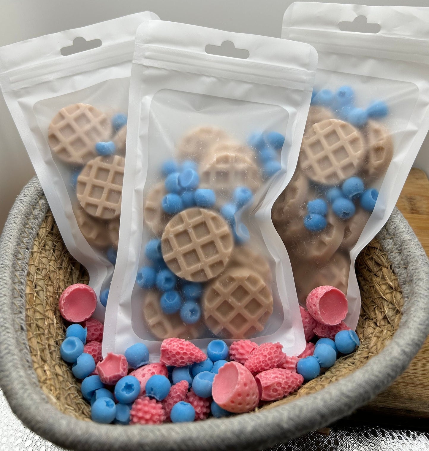 Blueberry waffle candle melts