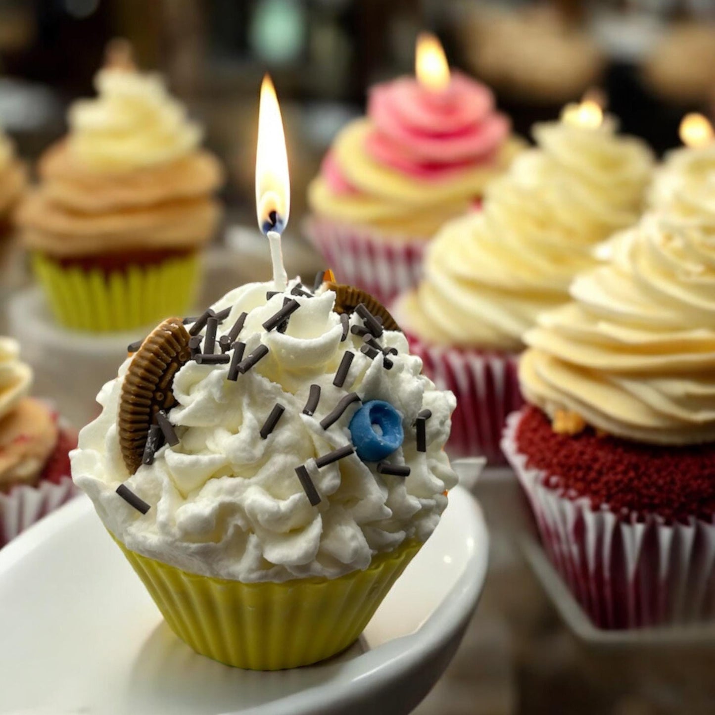 Cupcake Candles with Real Money Inside!