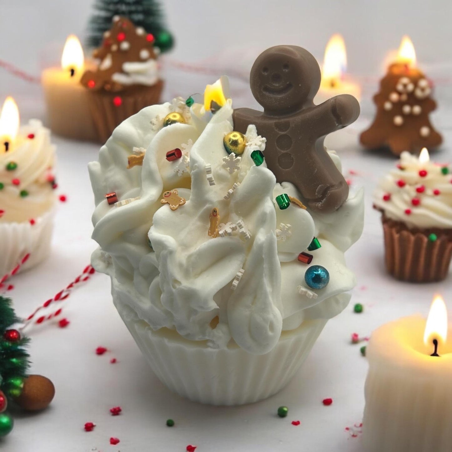 Cupcake candles with surprise ring or necklace inside!