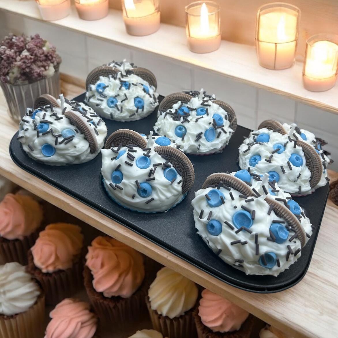 Cupcake Candles with Real Money Inside!