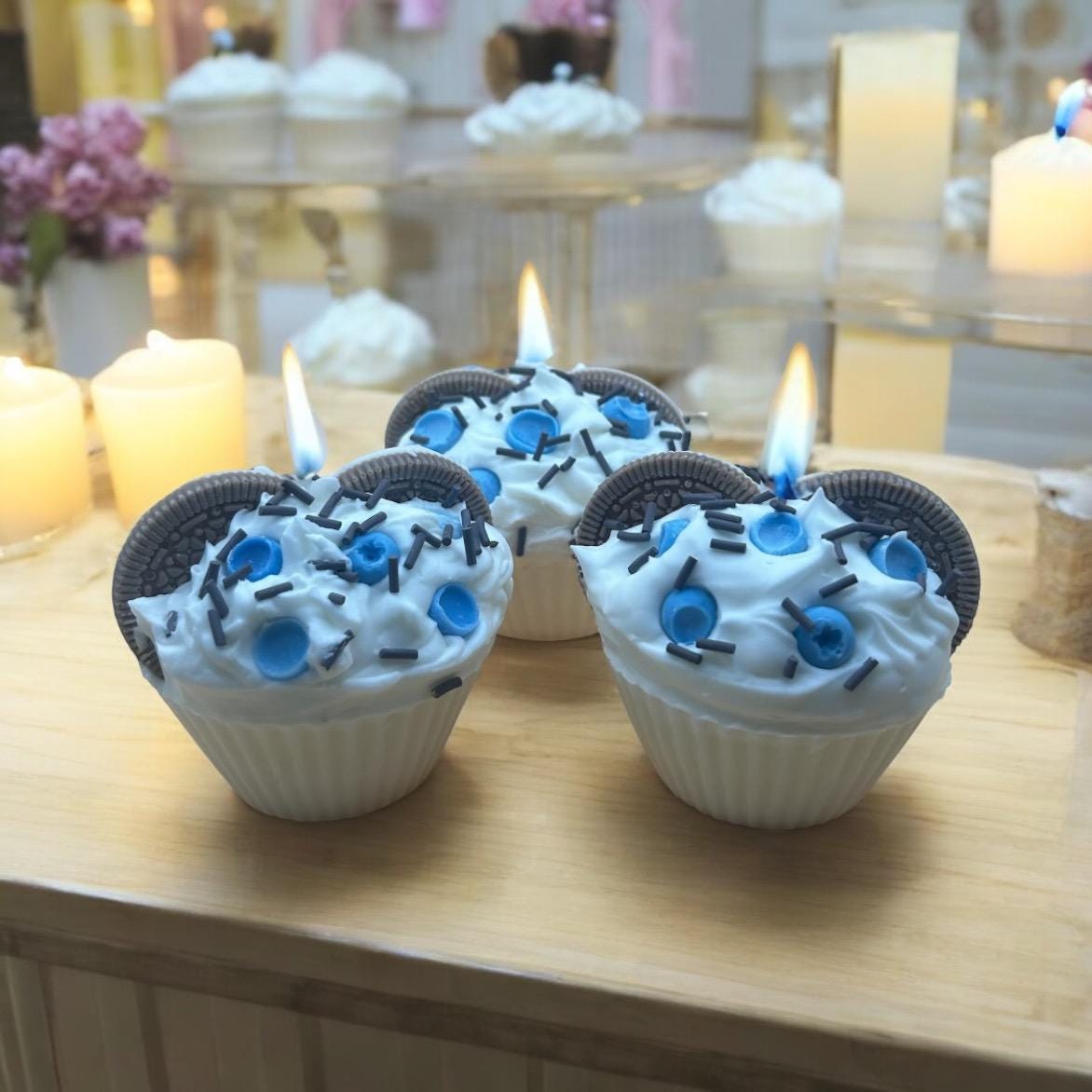 Cupcake Candles with Real Money Inside!