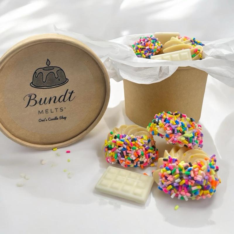 Bundt Cake Wax Melts - Assorted Sweets with Colorful Sprinkles