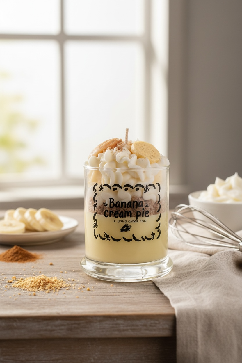 Banana Cream Pie Candle