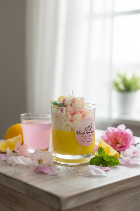 Pink Lemonade Candle