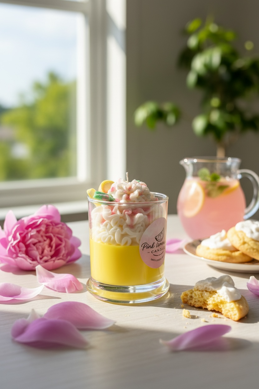 Pink Lemonade Candle