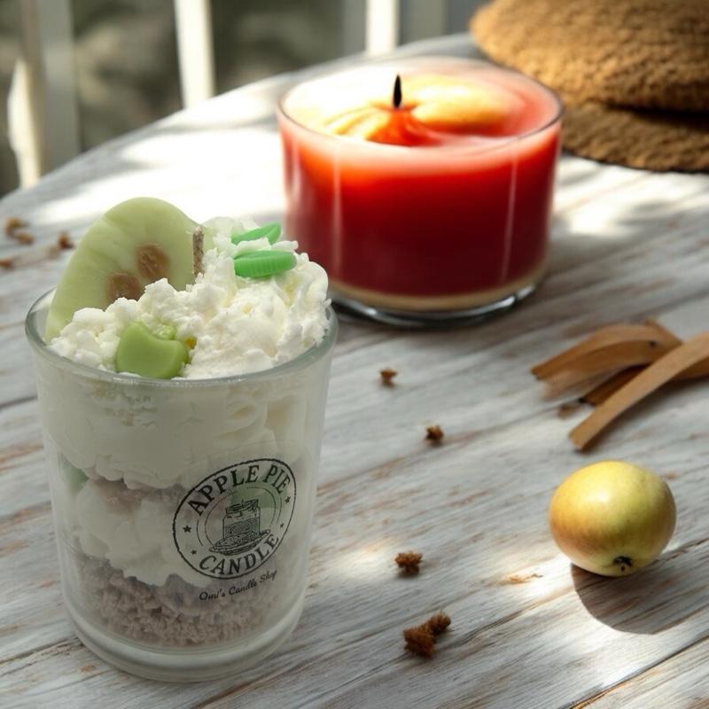 Dessert candle collection-Soy candles Smell Amazing- long burn time
