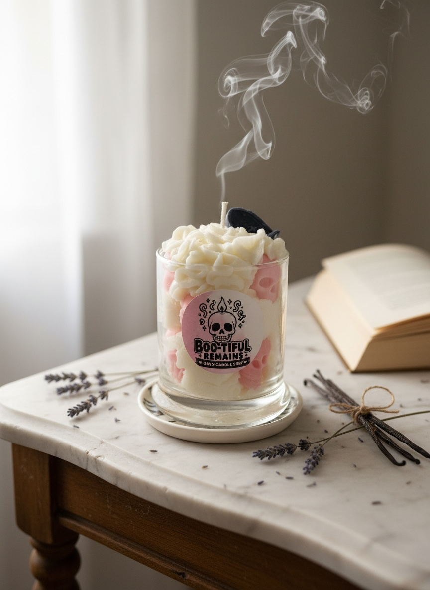 BOO-tiful Remains Spooky Season Candle
