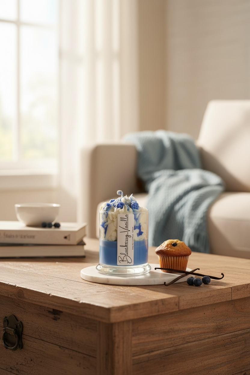 Blueberry Vanilla Candle