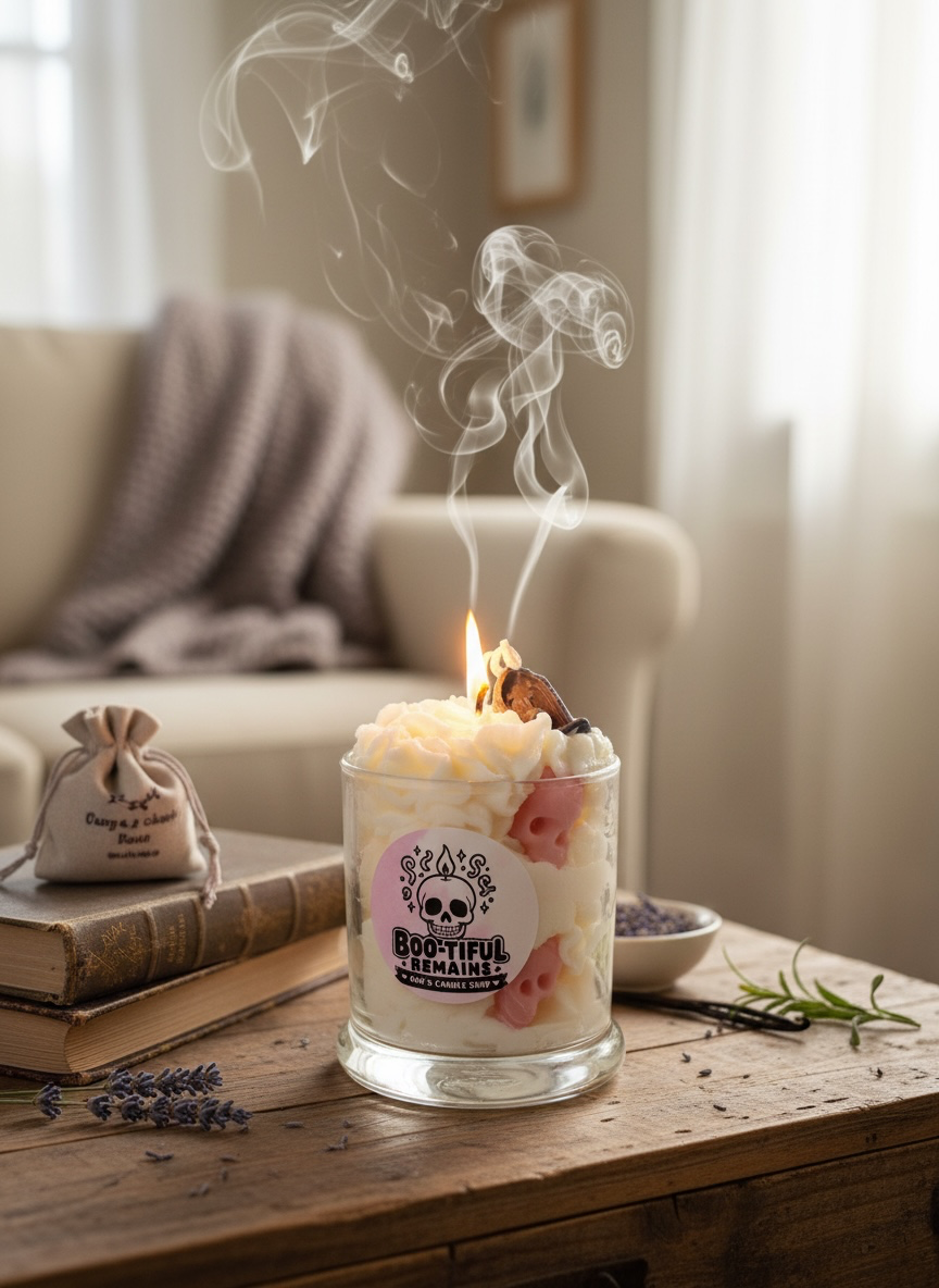 BOO-tiful Remains Spooky Season Candle