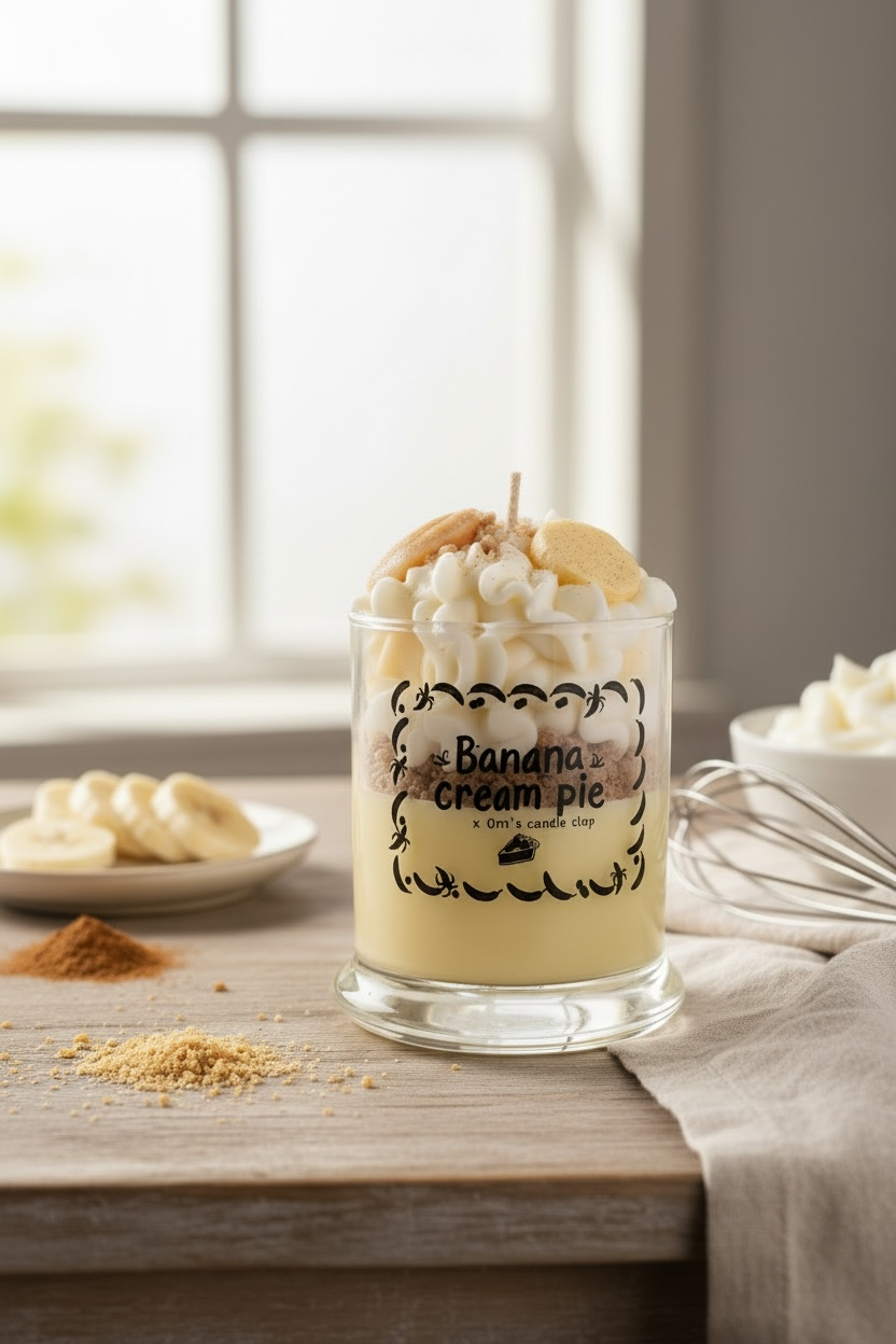 Banana Cream Pie Candle