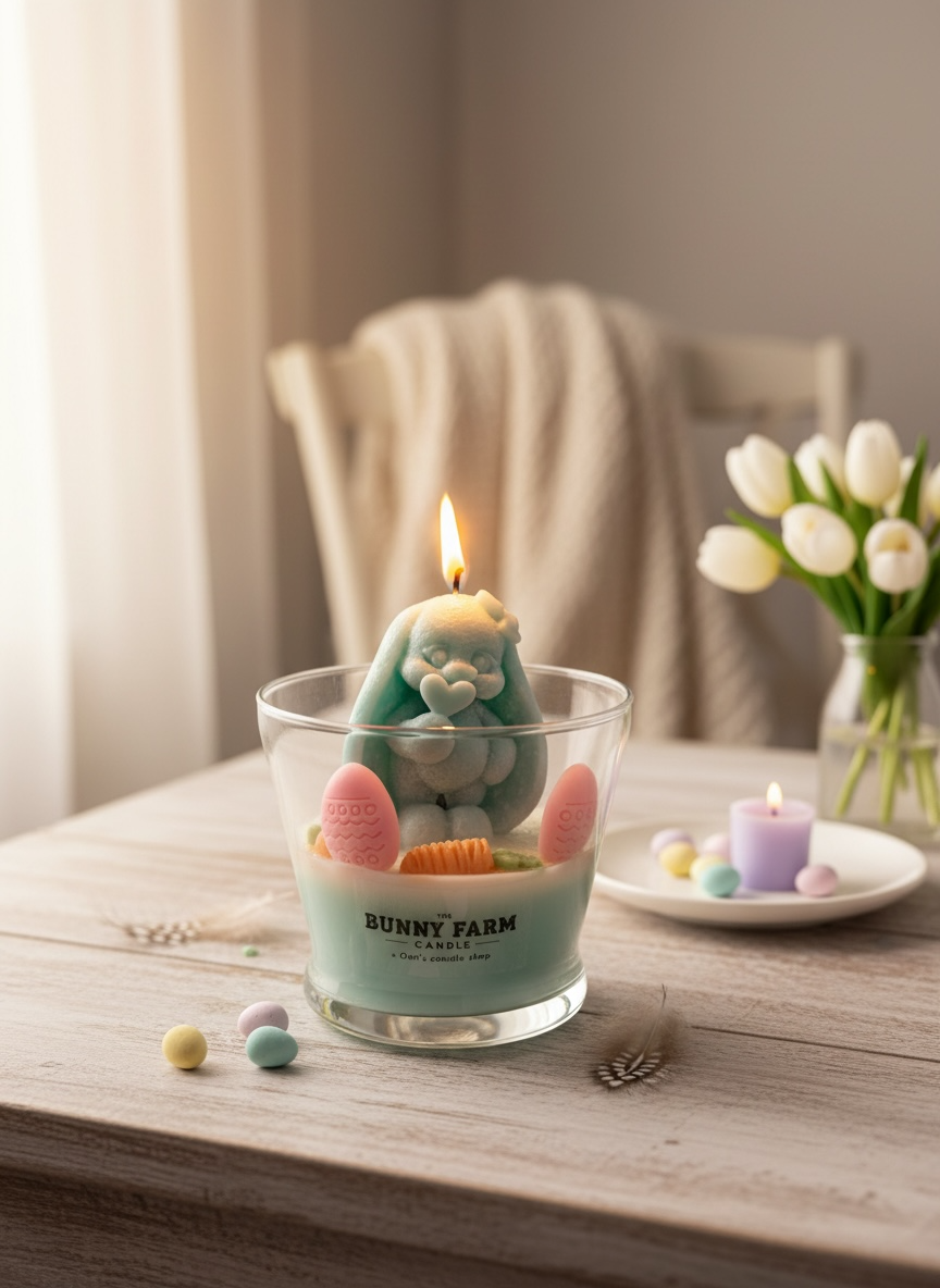 Bunny Farm Candle