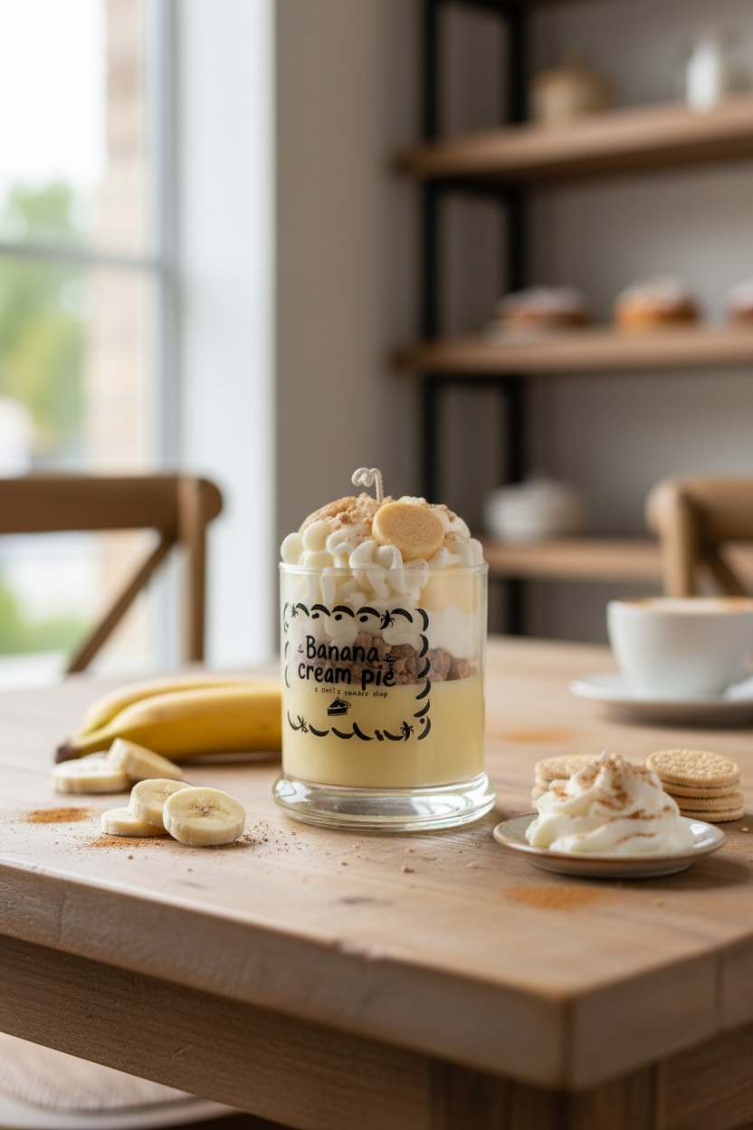 Banana Cream Pie Candle