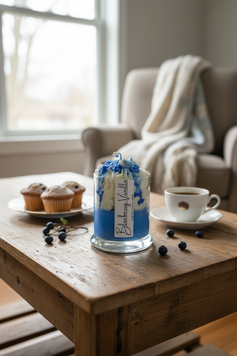 Blueberry Vanilla Candle