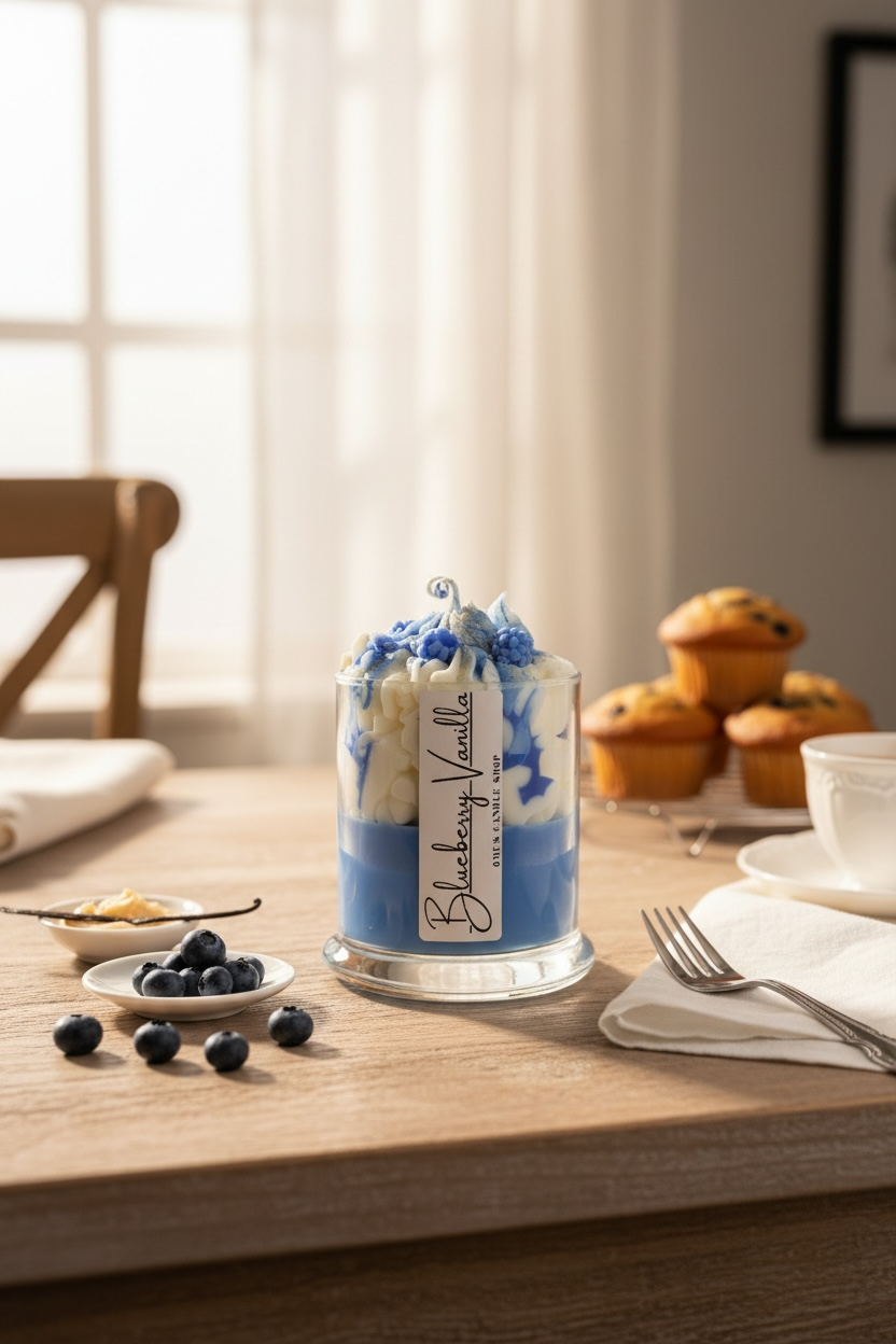 Blueberry Vanilla Candle