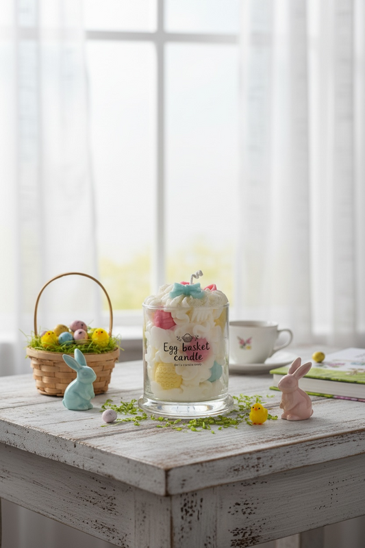 Egg Basket Candle