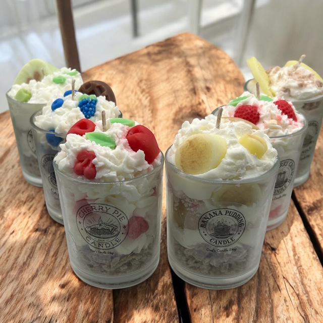 Dessert Soy Candle – Hand-Poured, Gourmet Scents