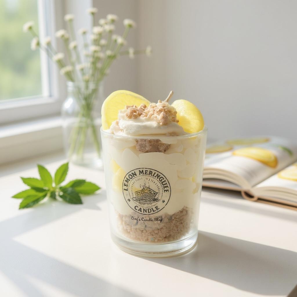 Dessert Soy Candle – Hand-Poured, Gourmet Scents