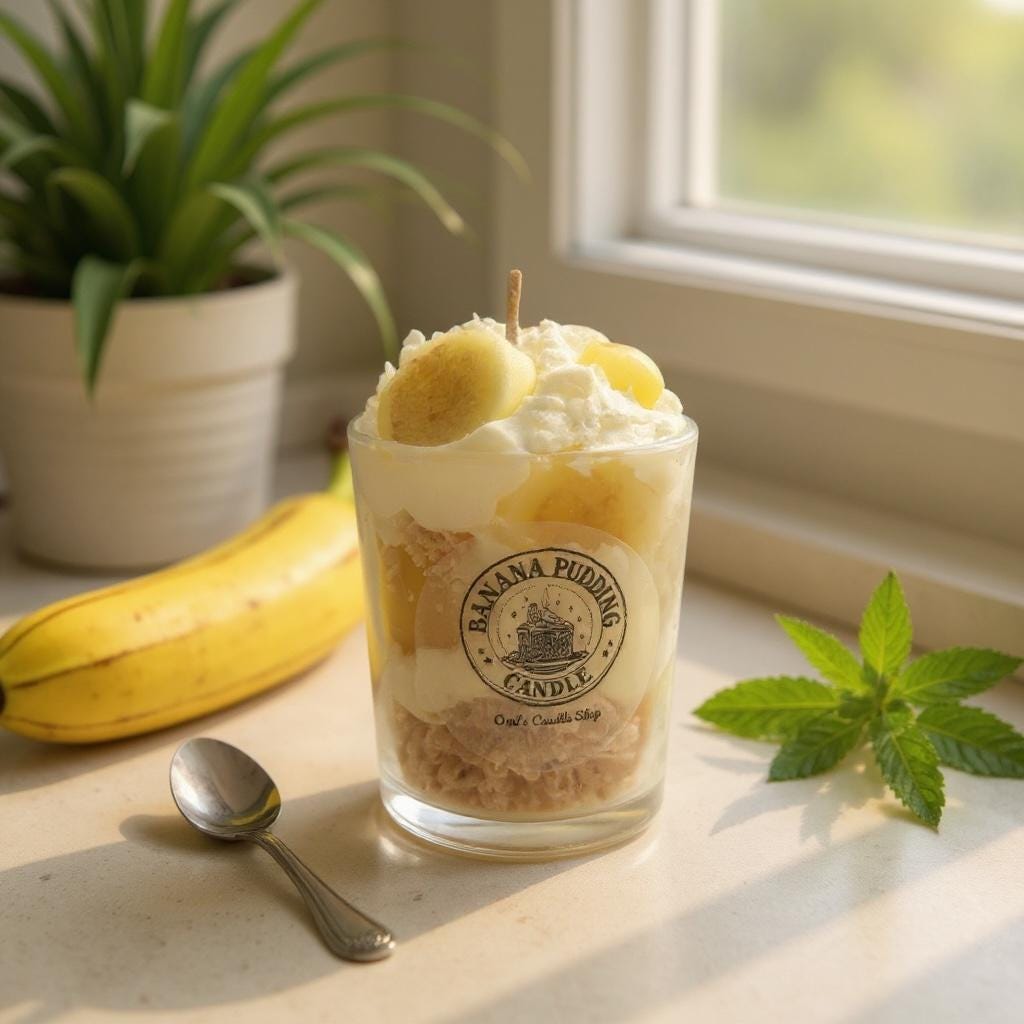 Dessert Soy Candle – Hand-Poured, Gourmet Scents