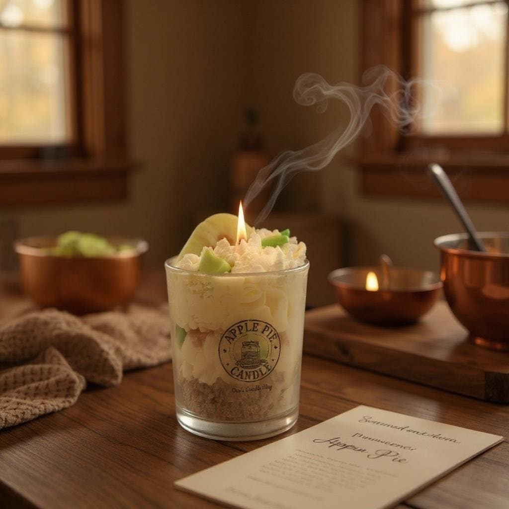 Dessert Soy Candle – Hand-Poured, Gourmet Scents