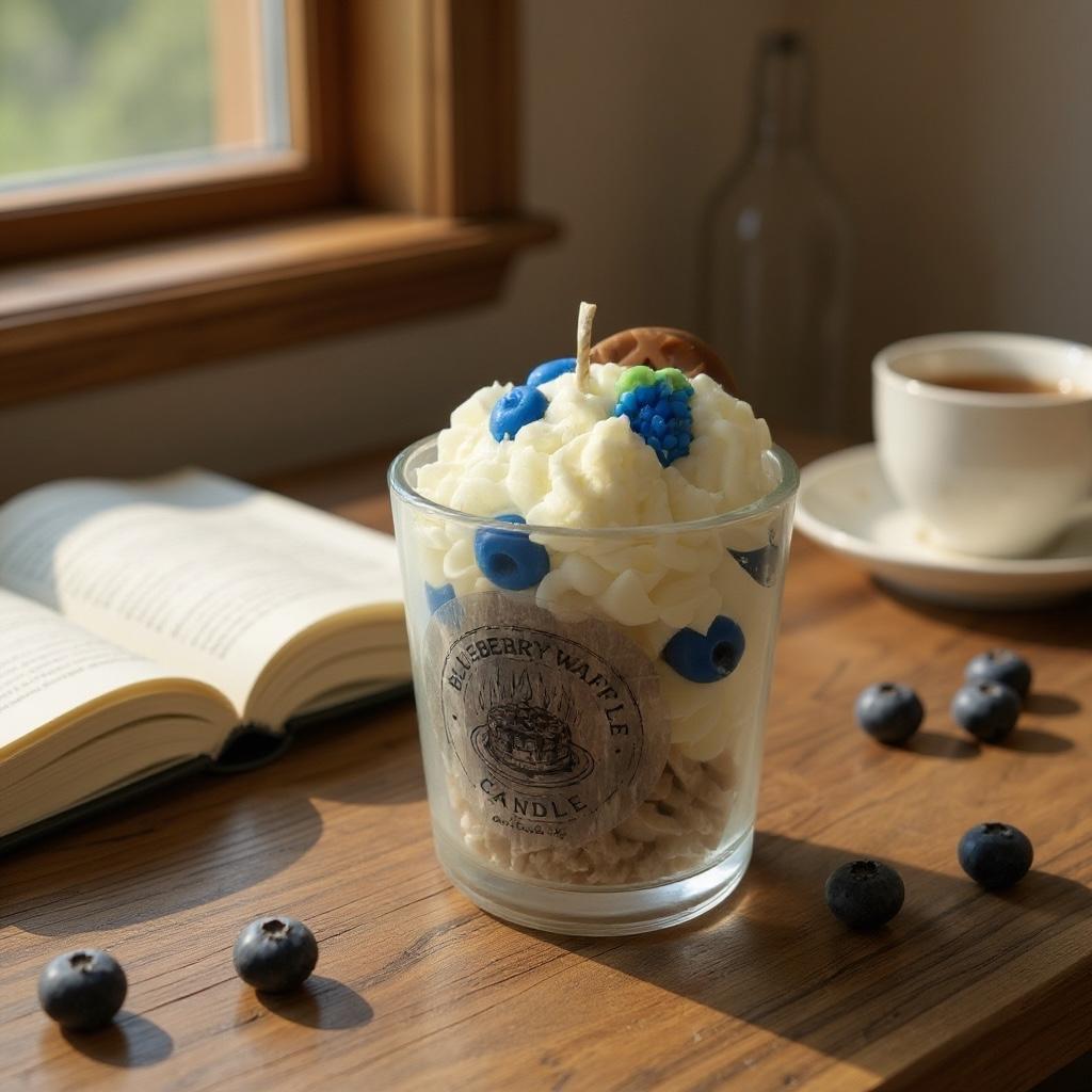 Dessert Soy Candle – Hand-Poured, Gourmet Scents