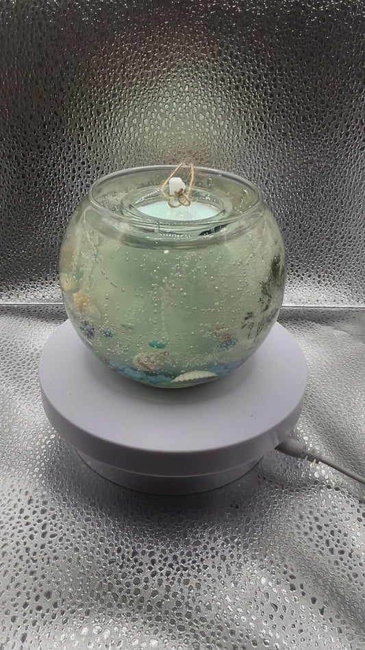 Fishbowl candle ￼